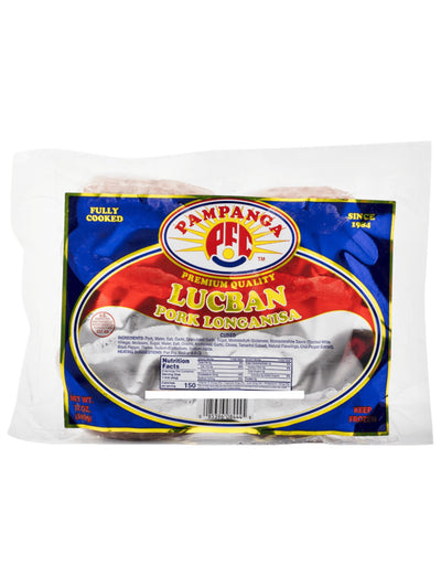 PFC Lucban Pork Longanisa 340g